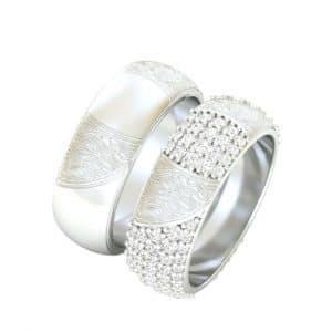 3D CAD Wedding Ring With Enamel - Free 3D Model - 2 3D CAD Wedding Ring With Enamel - Free 3D Model - 2